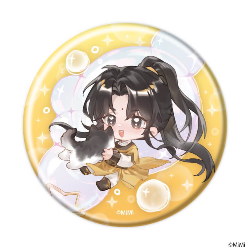 缶バッジ「大河幻想ラジオドラマ「魔道祖師」」07/シャボン玉ver. コンプリートセット(全5種)(描き下ろしイラスト)