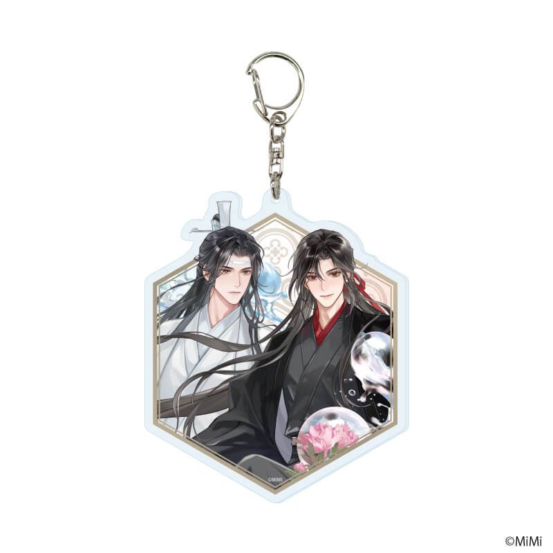 デカアクリルキーホルダー「大河幻想ラジオドラマ「魔道祖師」」10/魏無羨&藍忘機 シャボン玉ver.(描き下ろしイラスト)