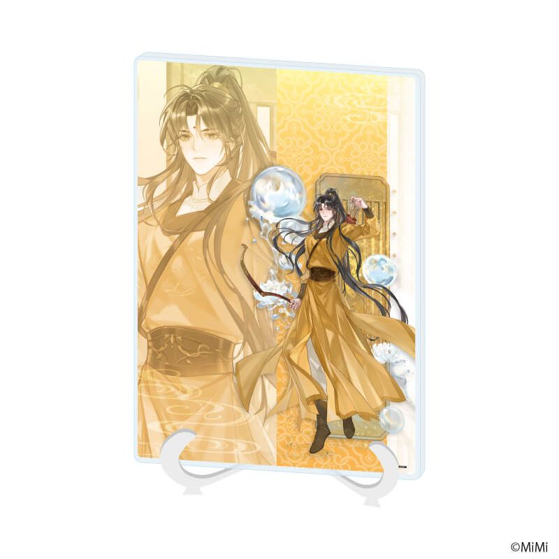 アクリルアートボード(A5サイズ)「大河幻想ラジオドラマ「魔道祖師」」07/金凌 シャボン玉ver.(描き下ろしイラスト)