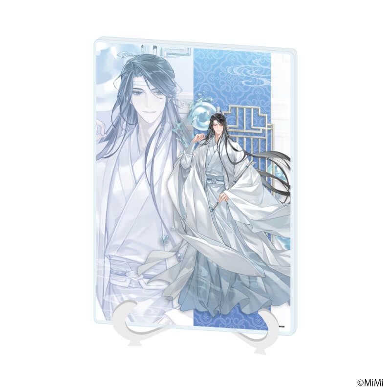 アクリルアートボード(A5サイズ)「大河幻想ラジオドラマ「魔道祖師」」05/藍曦臣 シャボン玉ver.(描き下ろしイラスト)
