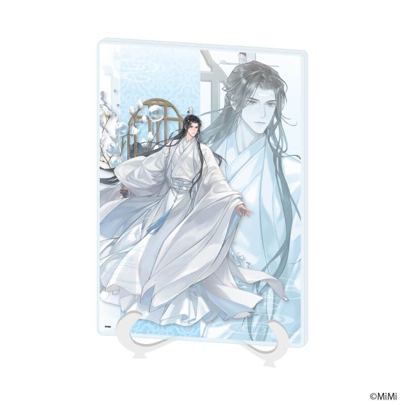 アクリルアートボード(A5サイズ)「大河幻想ラジオドラマ「魔道祖師」」03/藍忘機 シャボン玉ver.(描き下ろしイラスト)