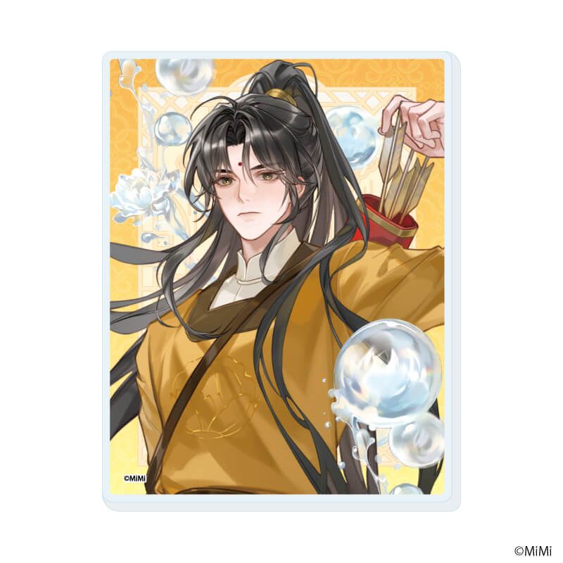 アクリルカード「大河幻想ラジオドラマ「魔道祖師」」05/シャボン玉ver. コンプリートセット(全5種)(描き下ろしイラスト)
