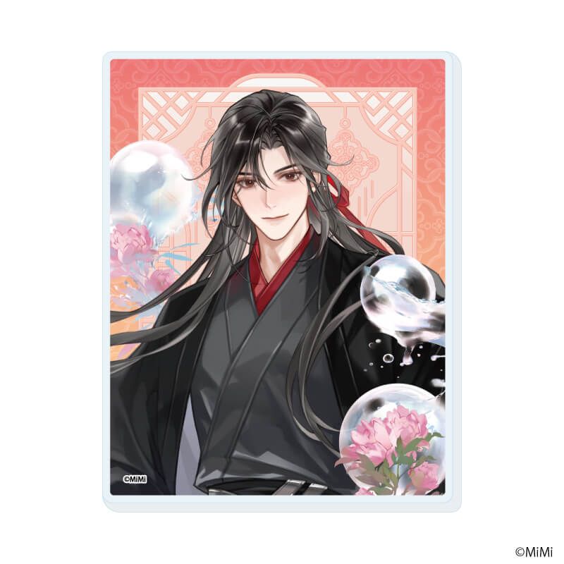 アクリルカード「大河幻想ラジオドラマ「魔道祖師」」05/シャボン玉ver. ブラインド(5種)(描き下ろしイラスト)