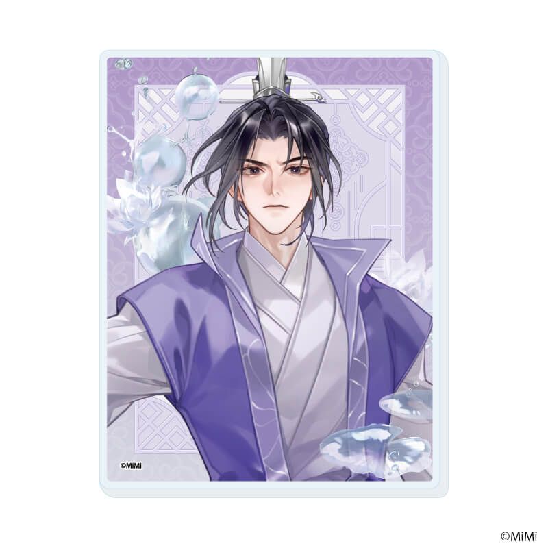 アクリルカード「大河幻想ラジオドラマ「魔道祖師」」05/シャボン玉ver. ブラインド(5種)(描き下ろしイラスト)
