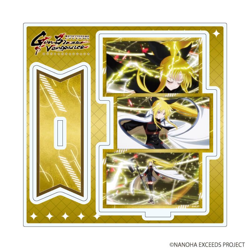 アクリルスタンドプレート「魔法少女リリカルなのは EXCEEDS Gun Blaze Vengeance」03/フェイト・T・ハラオウン(場面写イラスト)