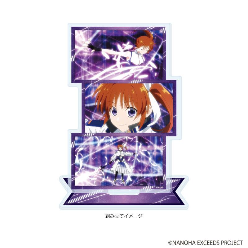 アクリルスタンドプレート「魔法少女リリカルなのは EXCEEDS Gun Blaze Vengeance」02/高町なのは(場面写イラスト)