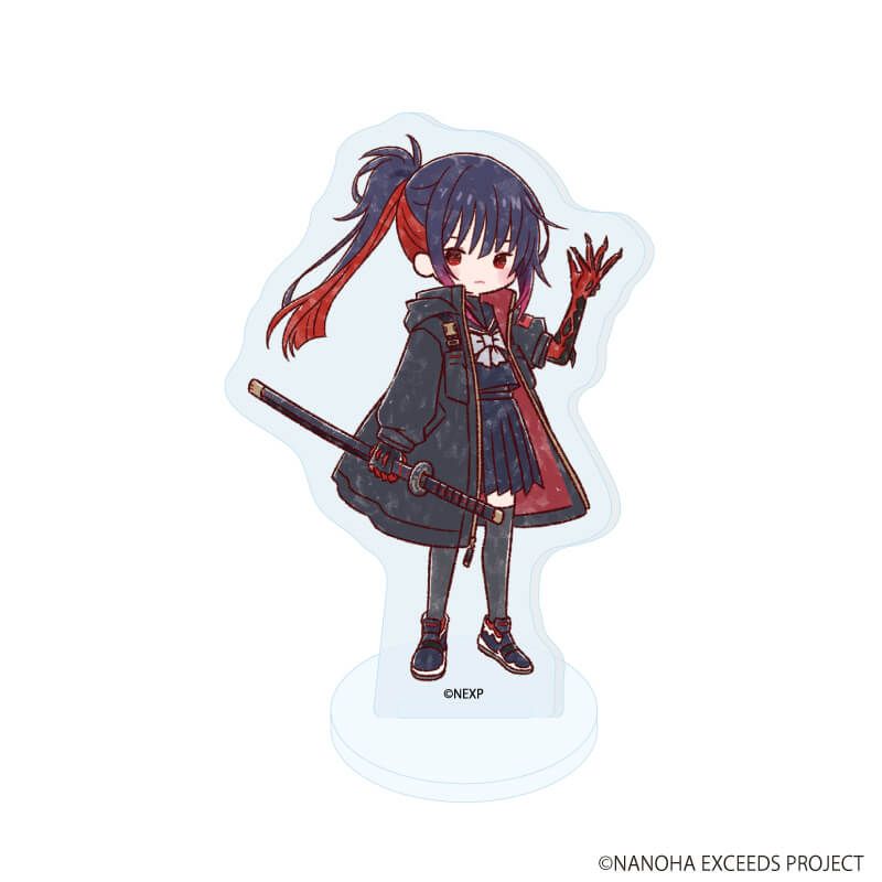アクリルぷちスタンド「魔法少女リリカルなのは EXCEEDS Gun Blaze Vengeance」01/ブラインド(13種)(グラフアート)