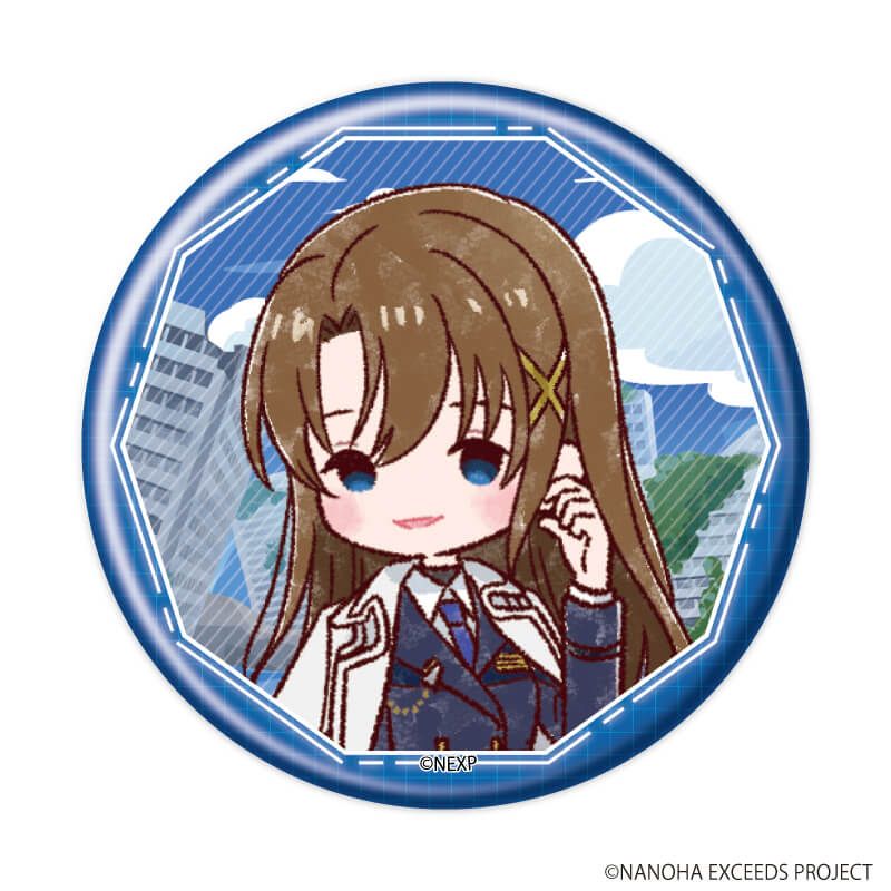 缶バッジ「魔法少女リリカルなのは EXCEEDS Gun Blaze Vengeance」03/ブラインド(13種)(グラフアート)