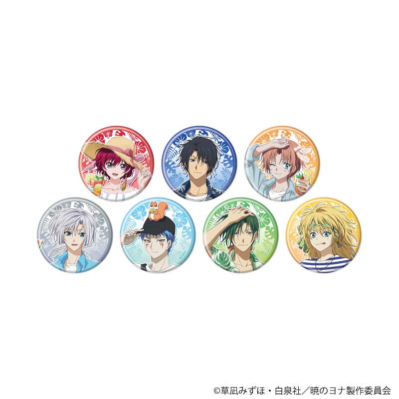 Can Badge “Dawn of Yona” 42/tropical ver. Complete set (7 types in total) (drawn illustrations)