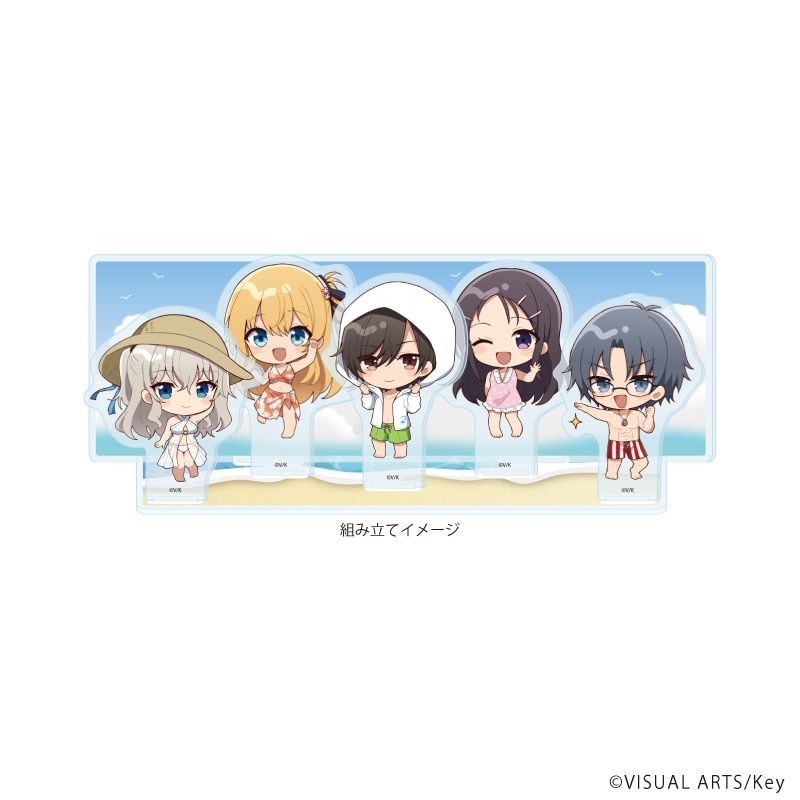 アクリルジオラマ「Angel Beats!＆Charlotte」01/集合デザインCh(ミニキャライラスト)
