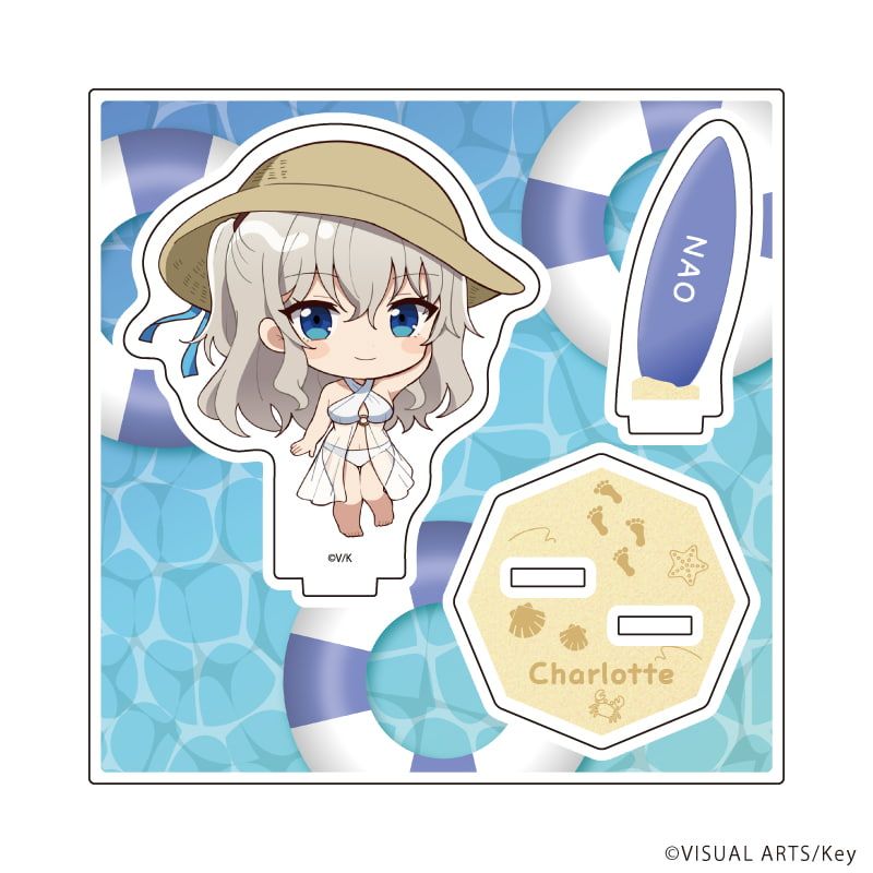 アクリルスタンドプレート「Angel Beats!＆Charlotte」07/友利 奈緒