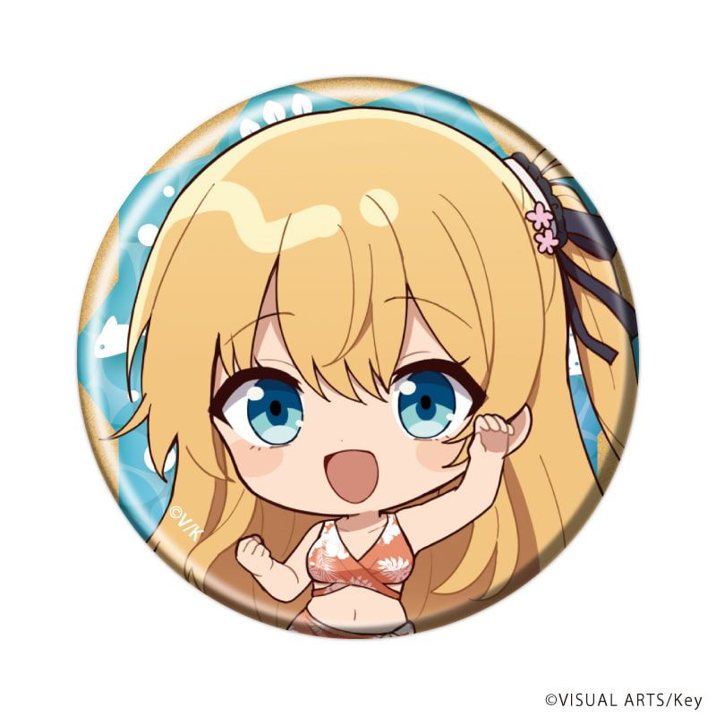 缶バッジ「Angel Beats!＆Charlotte」02/コンプリートセット(全5種)Ch(ミニキャライラスト)
