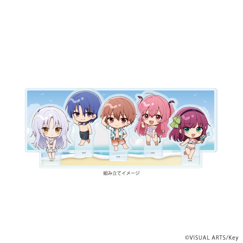 アクリルジオラマ「Angel Beats!＆Charlotte」01/集合デザインAn(ミニキャライラスト)