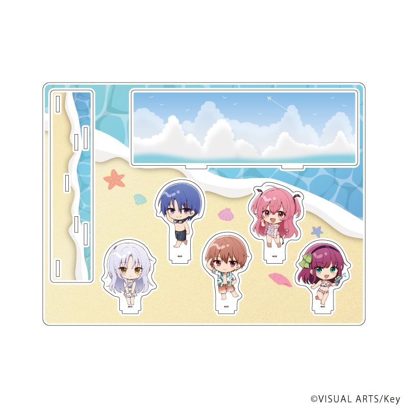 アクリルジオラマ「Angel Beats!＆Charlotte」01/集合デザインAn(ミニキャライラスト)