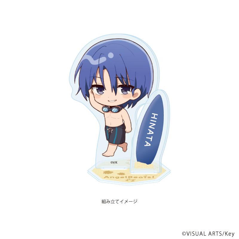 アクリルスタンドプレート「Angel Beats!＆Charlotte」11/日向 秀樹(ミニキャライラスト)