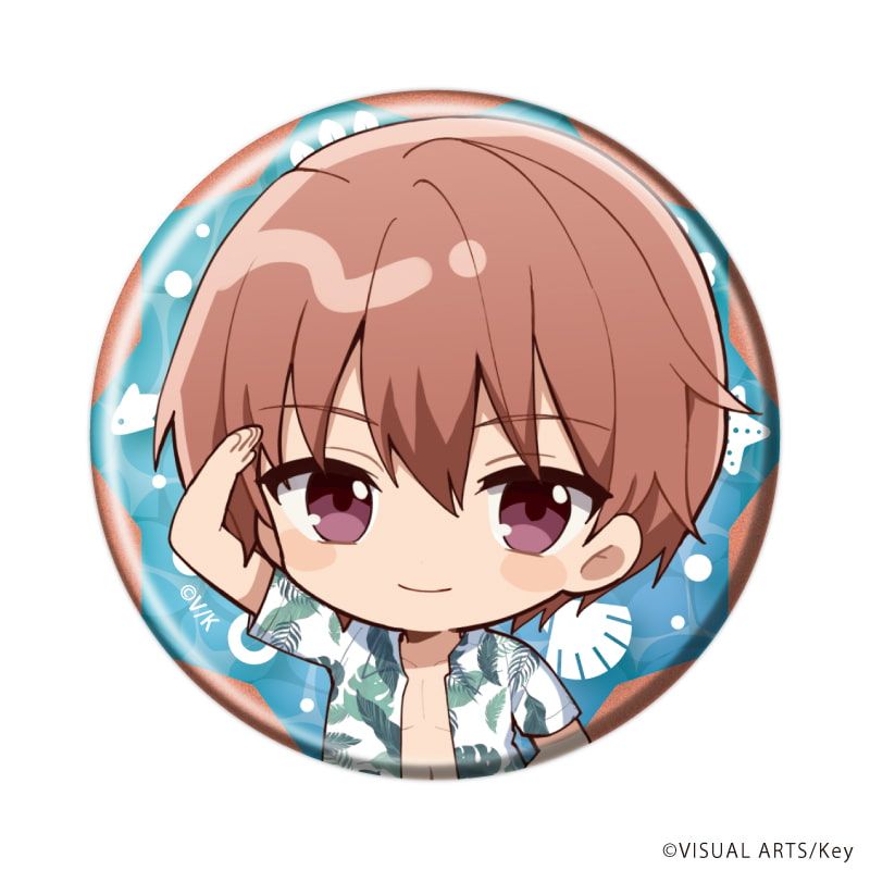 缶バッジ「Angel Beats!＆Charlotte」03/コンプリートセット(全5種)An(ミニキャライラスト)