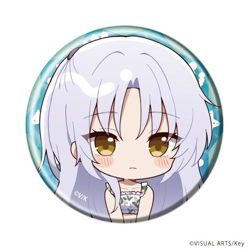 缶バッジ「Angel Beats!＆Charlotte」03/ブラインド(5種)An(ミニキャライラスト)