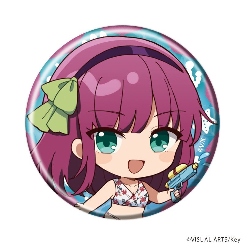 缶バッジ「Angel Beats!＆Charlotte」03/ブラインド(5種)An(ミニキャライラスト)