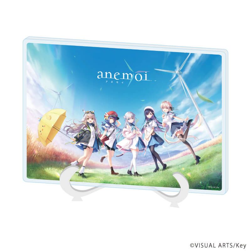 アクリルアートボード(A5サイズ)「anemoi -アネモイ-」01/集合デザイン(公式イラスト)