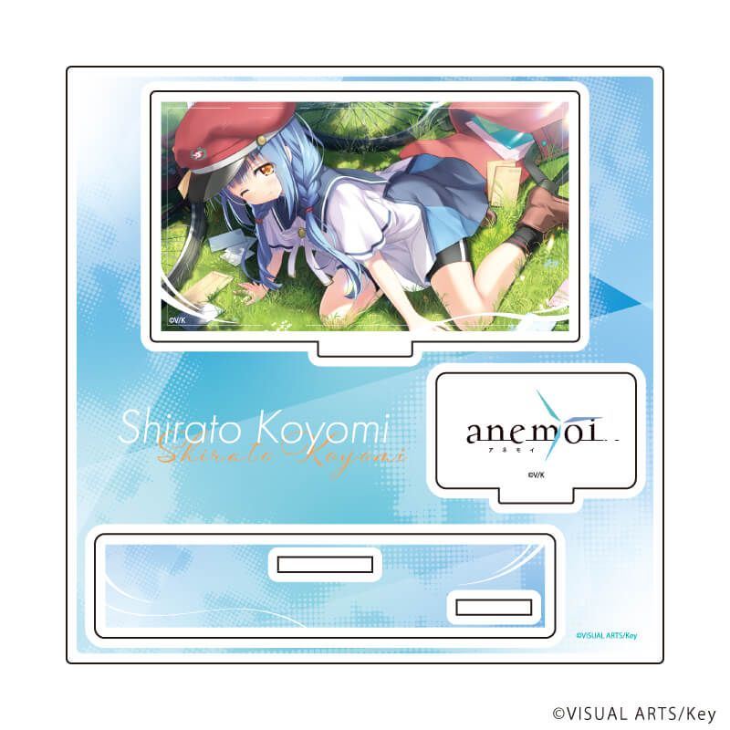 anemoi メロンブックス アクリルスタンド 発売記念クリアファイル 白渡小詠 anemoi メロンブックス アクリルスタンド 発売記念クリアファイル 白渡