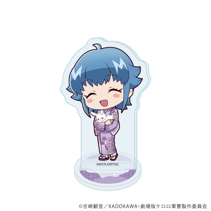 アクリルぷちスタンド「新劇場版☆ケロロ軍曹 復活して速攻地球滅亡の危機であります！」03/お月見ver. コンプリートセット(全10種)(ミニキャライラスト)