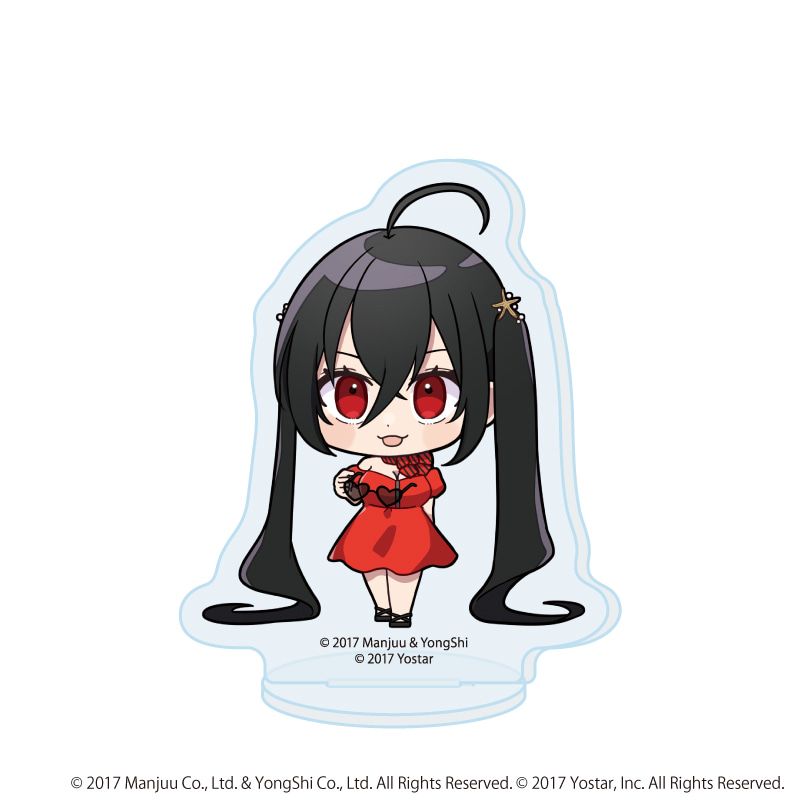 アクリルぷちスタンド「アズールレーン」01/サマードレスver. コンプリートセット(全12種)(ミニキャライラスト)