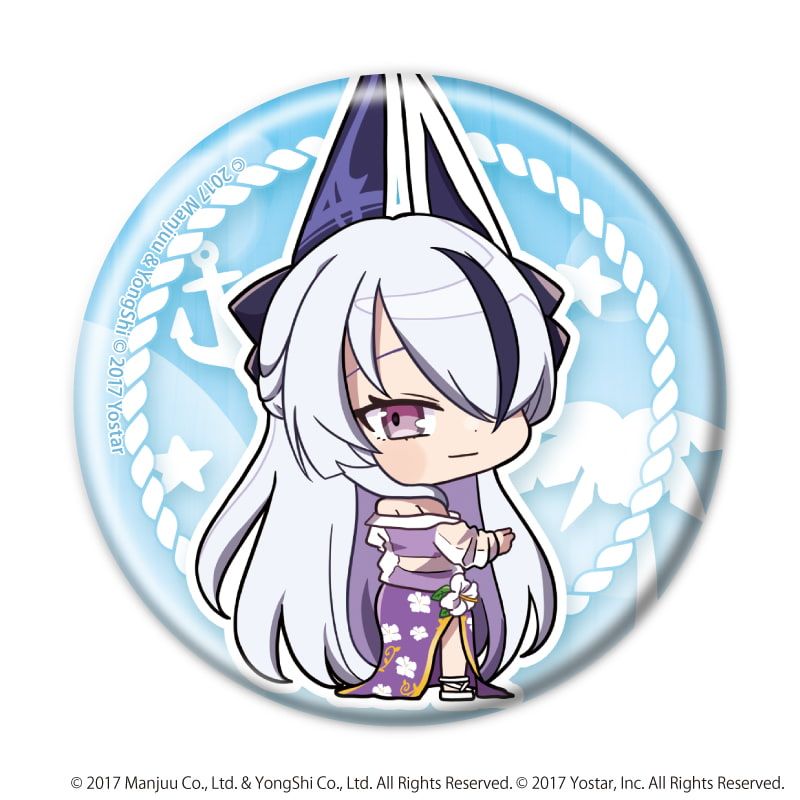 缶バッジ「アズールレーン」01/サマードレスver. コンプリートセット(全12種)(ミニキャライラスト)