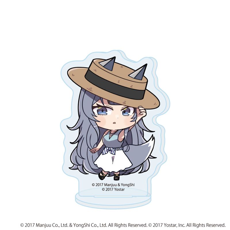 アクリルぷちスタンド「アズールレーン」01/サマードレスver. ブラインド(12種)(ミニキャライラスト)