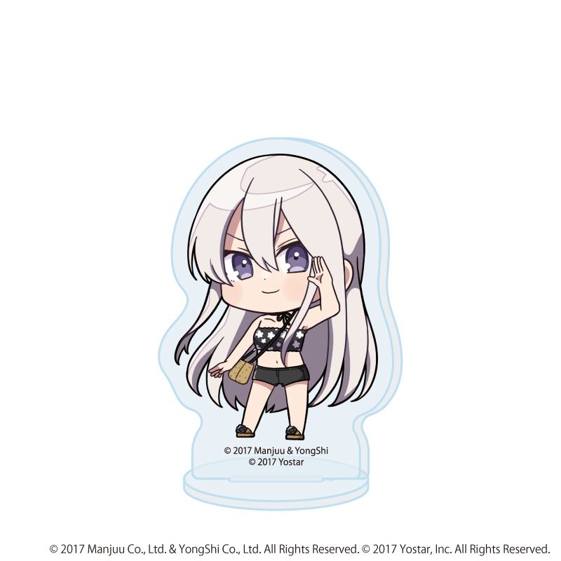 アクリルぷちスタンド「アズールレーン」01/サマードレスver. ブラインド(12種)(ミニキャライラスト)