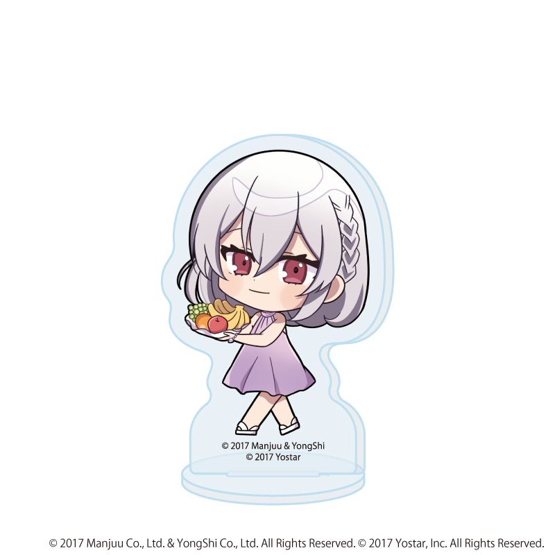 アクリルぷちスタンド「アズールレーン」01/サマードレスver. ブラインド(12種)(ミニキャライラスト)