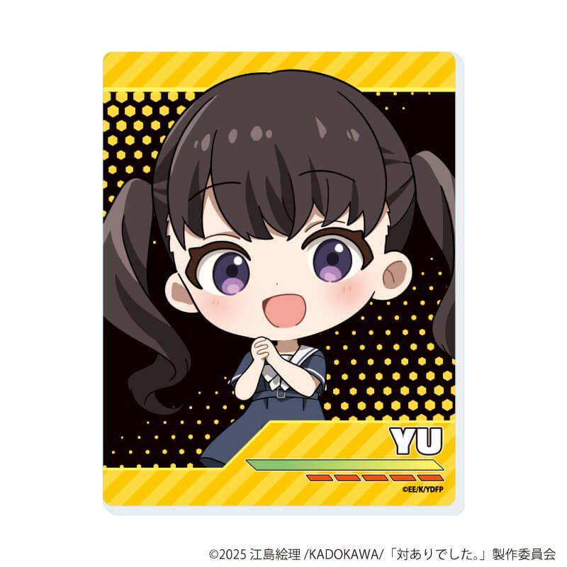 アクリルカード「TVアニメ『対ありでした。～お嬢さまは格闘ゲームなんてしない～』」01/コンプリートセット(全5種)(公式イラスト)