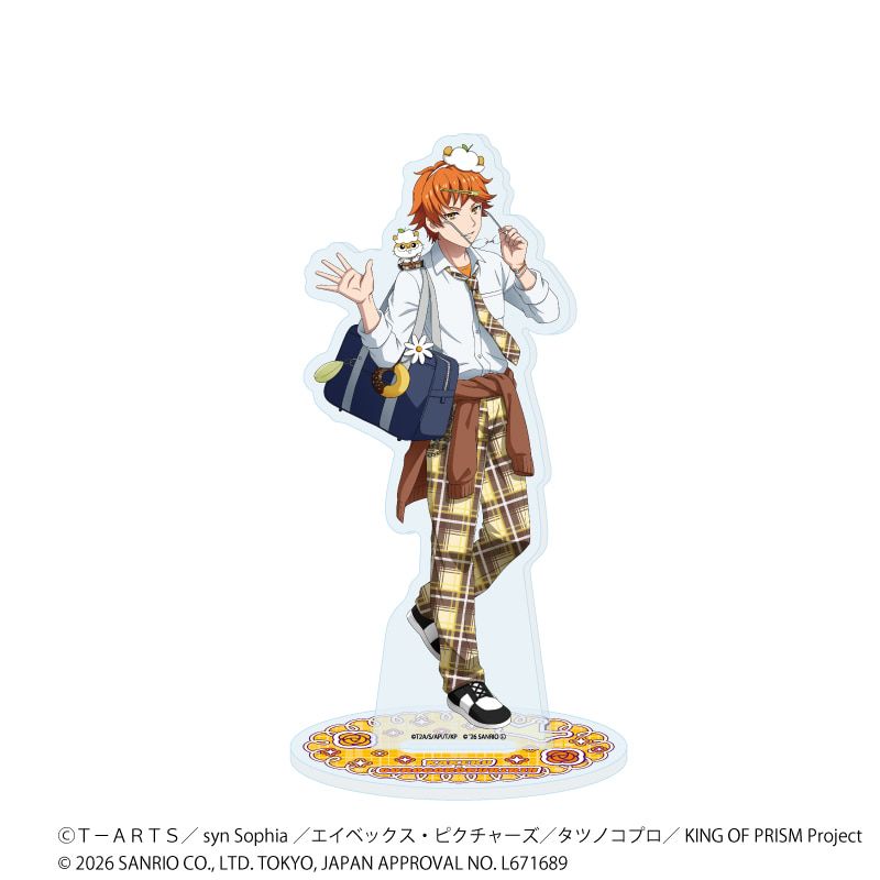 アクリルスタンド「KING OF PRISM 10th ANNIVERSARY×サンリオキャラクターズ」14/十王院カケル×コロコロクリリン