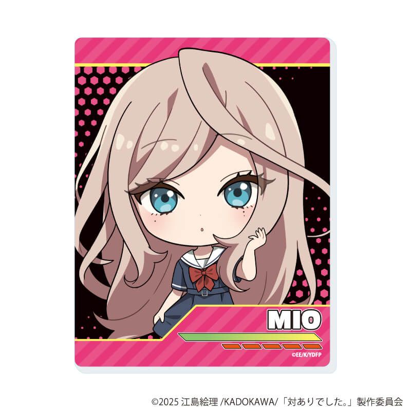 アクリルカード「TVアニメ『対ありでした。～お嬢さまは格闘ゲームなんてしない～』」01/ブラインド(5種)(公式イラスト)