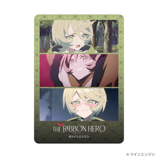 ダイカットステッカー「THE RIBBON HERO リボンヒーロー」03/パイン(場面写イラスト)