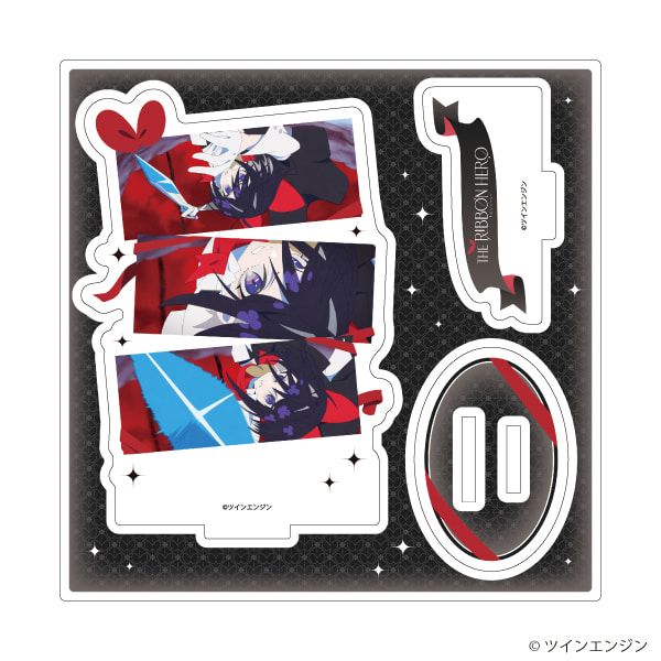 アクリルスタンドプレート「THE RIBBON HERO リボンヒーロー」07/G(場面写イラスト)