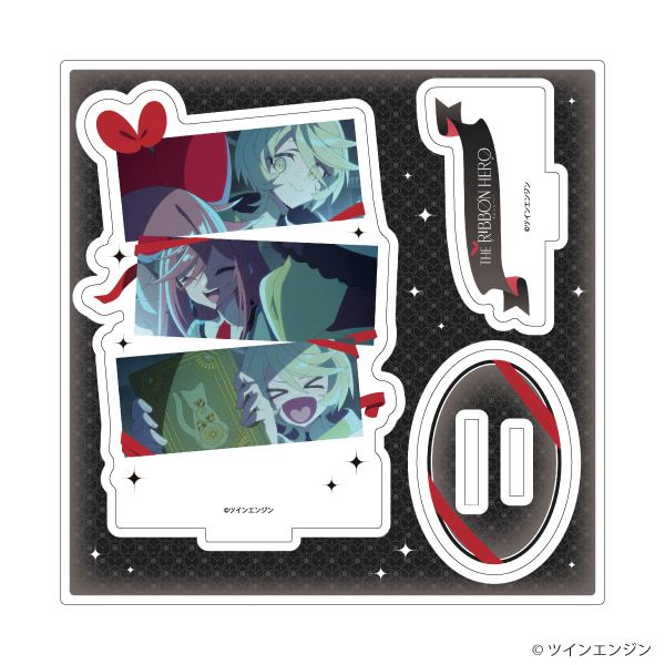 アクリルスタンドプレート「THE RIBBON HERO リボンヒーロー」05/E(場面写イラスト)