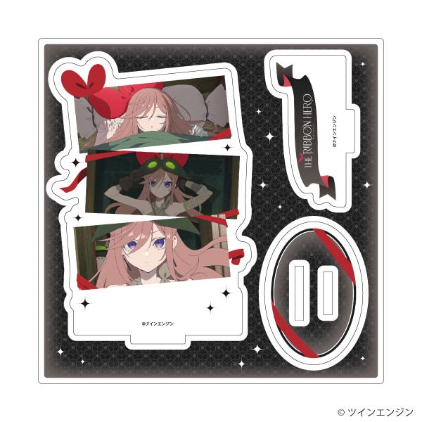 アクリルスタンドプレート「THE RIBBON HERO リボンヒーロー」02/B(場面写イラスト)