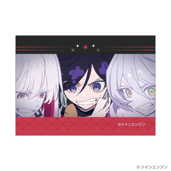キャンバスボードミニ「THE RIBBON HERO リボンヒーロー」02/コンプリートセット(全10種)(場面写イラスト)