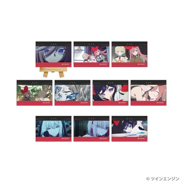 キャンバスボードミニ「THE RIBBON HERO リボンヒーロー」01/コンプリートセット(全10種)(場面写イラスト)