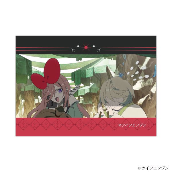 キャンバスボードミニ「THE RIBBON HERO リボンヒーロー」01/コンプリートセット(全10種)(場面写イラスト)