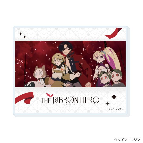 アクリルカード「THE RIBBON HERO リボンヒーロー」03/コンプリートセット(全10種)(場面写イラスト)