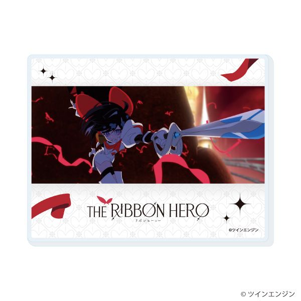 アクリルカード「THE RIBBON HERO リボンヒーロー」03/コンプリートセット(全10種)(場面写イラスト)