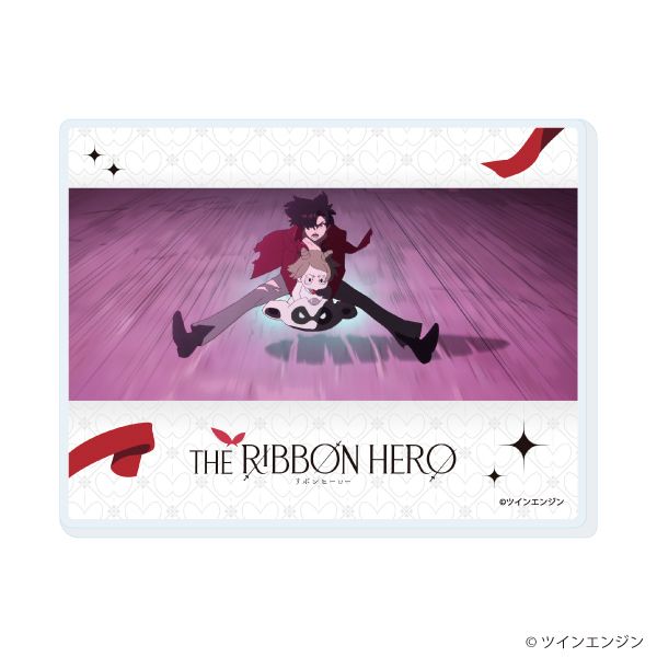 アクリルカード「THE RIBBON HERO リボンヒーロー」03/コンプリートセット(全10種)(場面写イラスト)