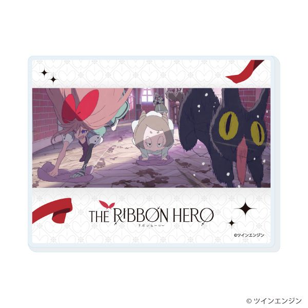 アクリルカード「THE RIBBON HERO リボンヒーロー」02/コンプリートセット(全10種)(場面写イラスト)