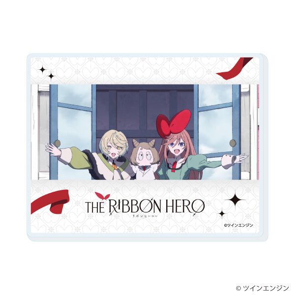 アクリルカード「THE RIBBON HERO リボンヒーロー」02/コンプリートセット(全10種)(場面写イラスト)