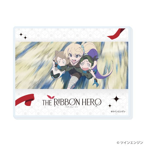 アクリルカード「THE RIBBON HERO リボンヒーロー」02/コンプリートセット(全10種)(場面写イラスト)