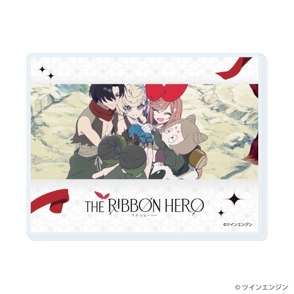 アクリルカード「THE RIBBON HERO リボンヒーロー」02/コンプリートセット(全10種)(場面写イラスト)