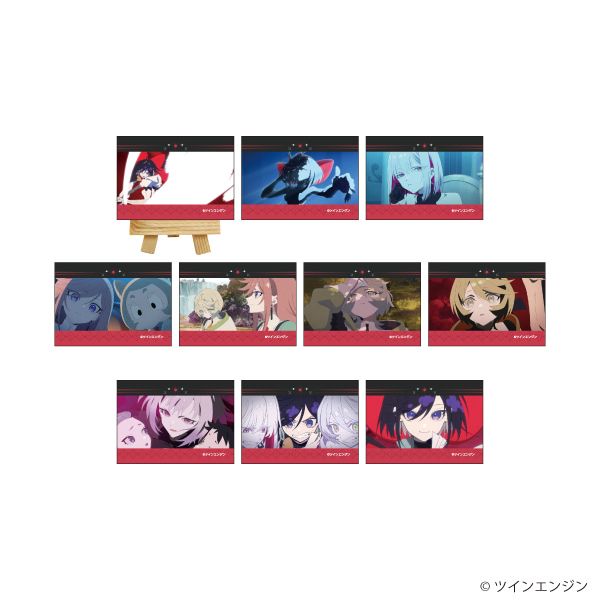 キャンバスボードミニ「THE RIBBON HERO リボンヒーロー」02/ブラインド(10種)(場面写イラスト)