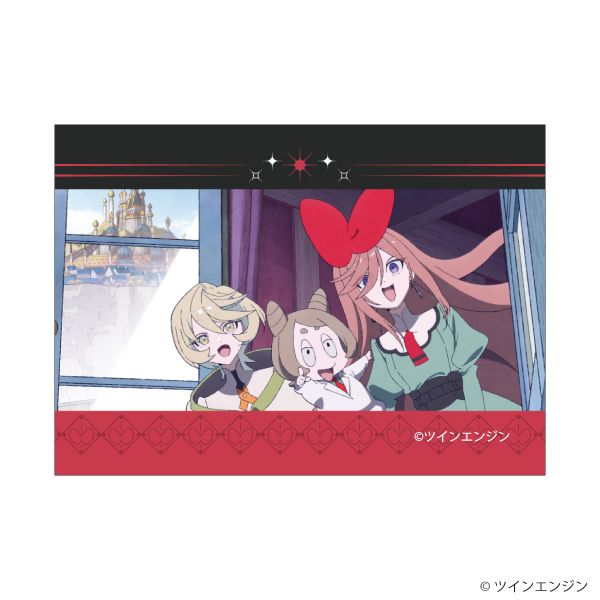 キャンバスボードミニ「THE RIBBON HERO リボンヒーロー」01/ブラインド(10種)(場面写イラスト)