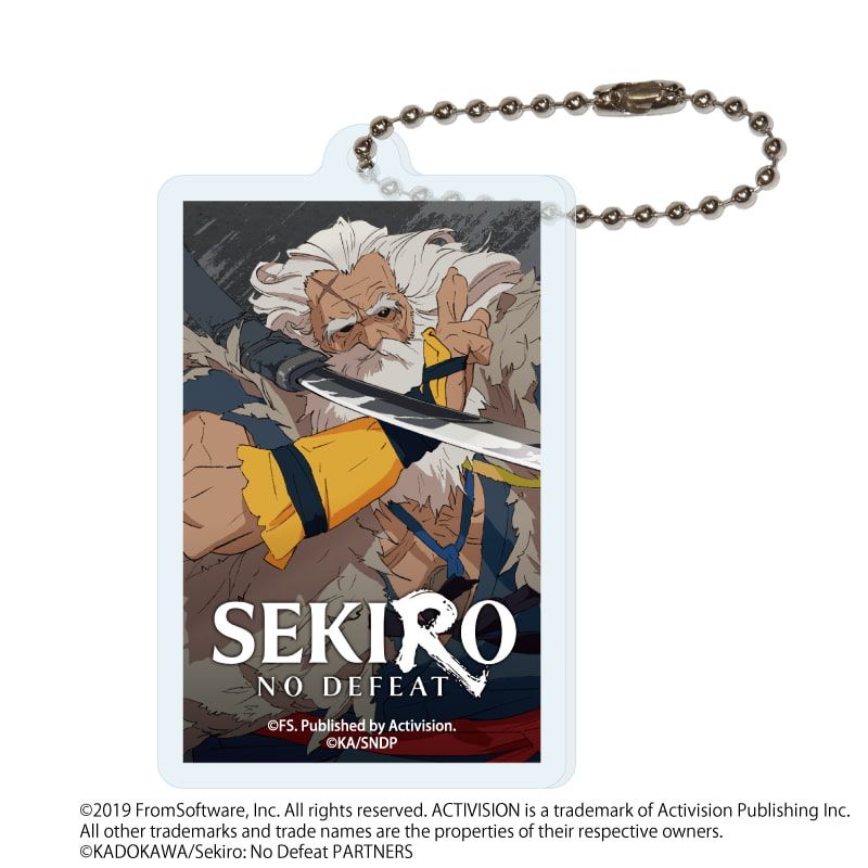 アクリルキーホルダー「SEKIRO: NO DEFEAT」01/コンプリートセット(全5種)(公式イラスト)